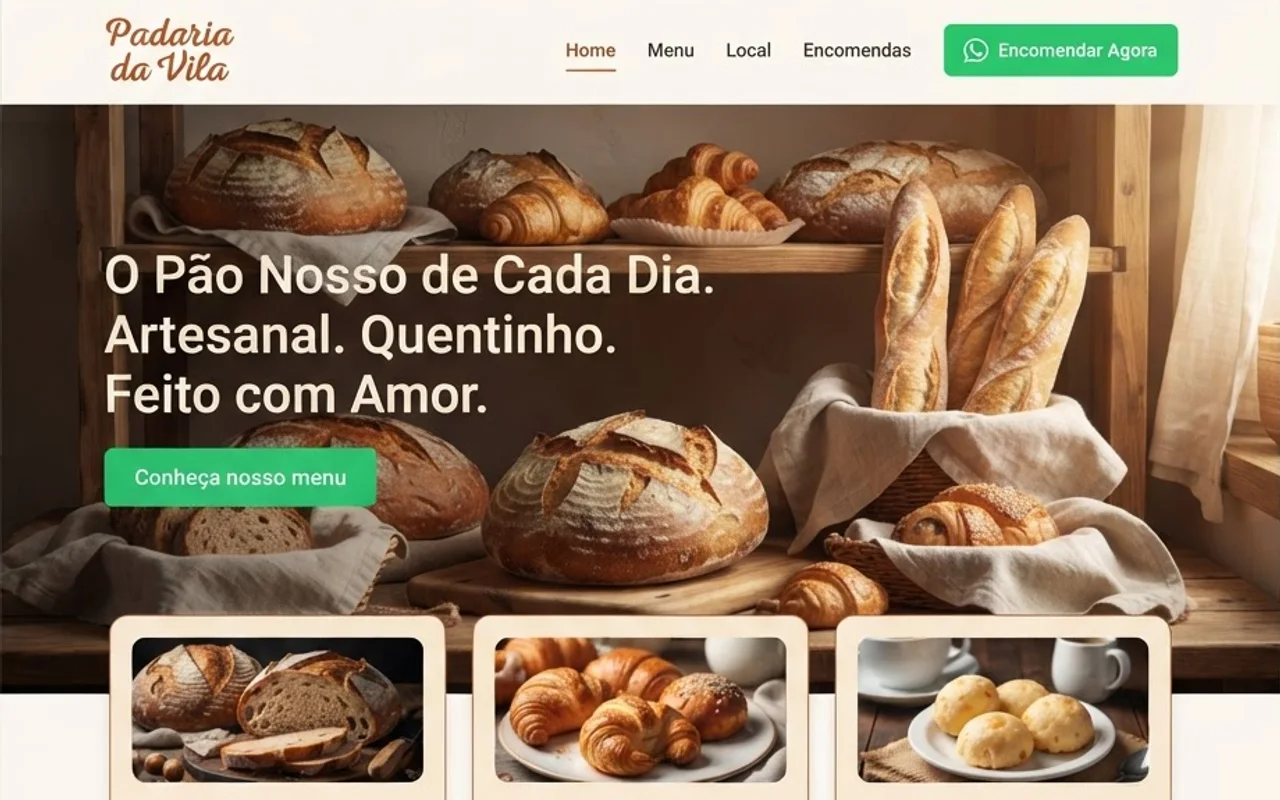 Projeto Padaria da Vila — Padaria e confeitaria